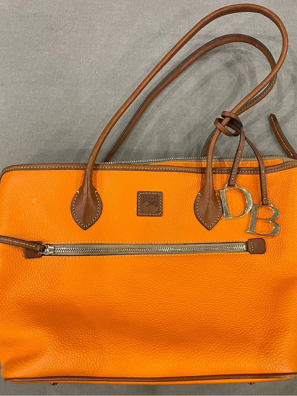 Dooney & Bourke Pebble Grain Tote (includes matching wallet)